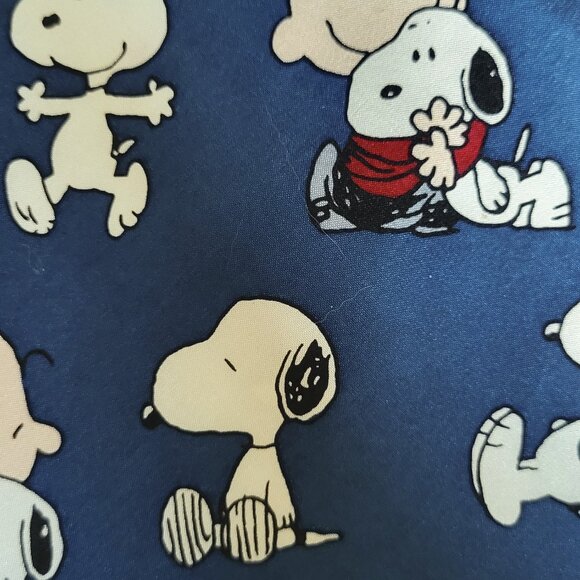 Peanuts ~ Charlie and Snoopy Necktie ~ Excellent Condition - Picture 4 of 7